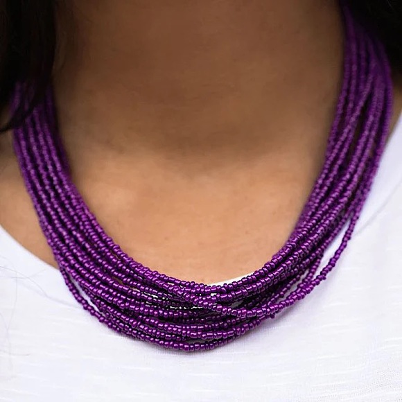 paparazzi Jewelry 525 Wide Open Spaces Purple Necklace Poshmark